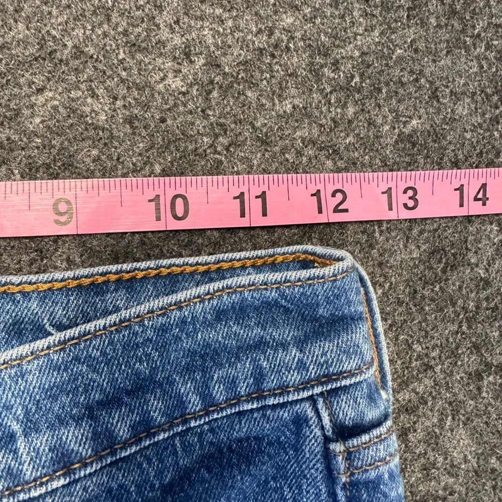 LEVI'S ribcage straight ankle jeans in jazz pop (sz25) - Picture 6 of 8